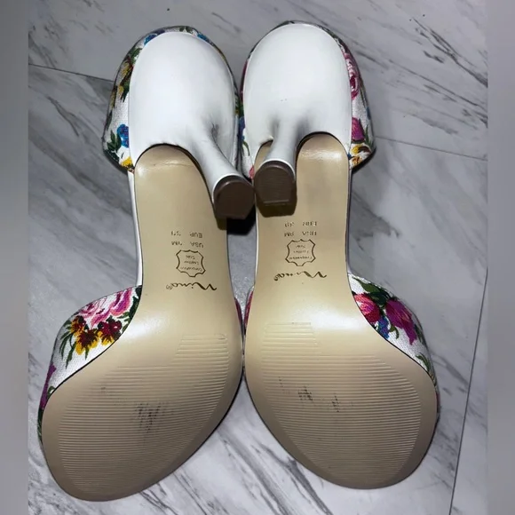 NWT Nina Floral Women's Heels Size: 9 With box - Picture 2 of 7
